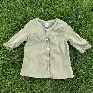 Carter's Light Green Kids Button-Up Shirt